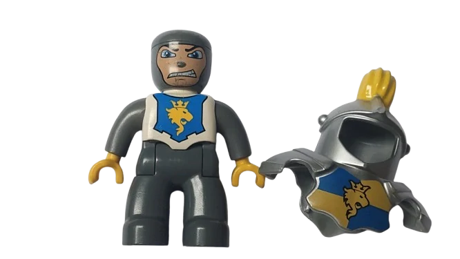 LEGO® DUPLO® FIGURKA MUŽ RYTÍŘ + BRNĚNÍ