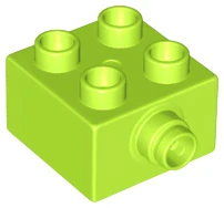 LEGO® DUPLO® KOSTKA KOSTKY 2X2 NOPY - PIN