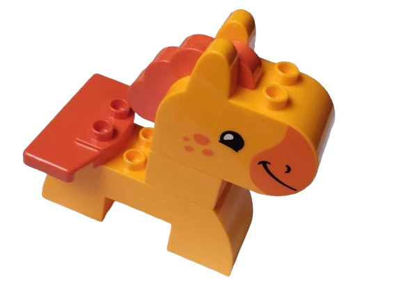 LEGO® DUPLO® KOSTKY KONÍK KŮŇ