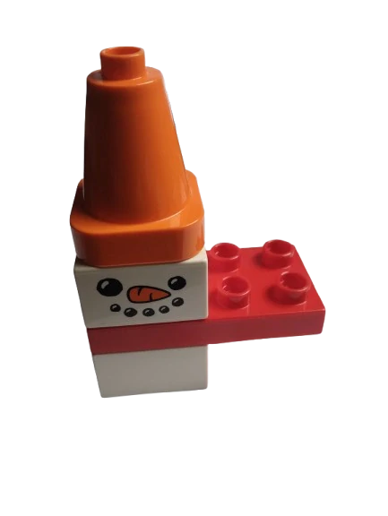 LEGO® DUPLO® KOSTKA 2x2 S POTISKEM SNĚHULÁK