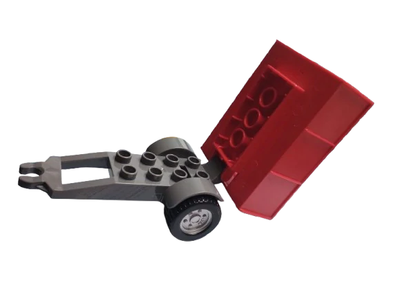 LEGO® DUPLO® VÝKLOPNÝ VALNÍK PŘÍVĚSNÝ VOZÍK VLEČKA - VIZ POPIS