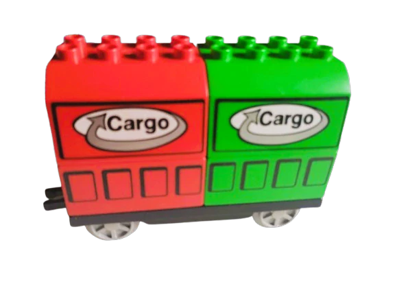 LEGO® DUPLO® CARGO MAŠINKA VLÁČEK VAGON