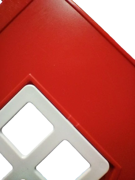 LEGO® DUPLO® ČERVENÁ STĚNA DOMU FIRE HASIČI - VIZ POPIS