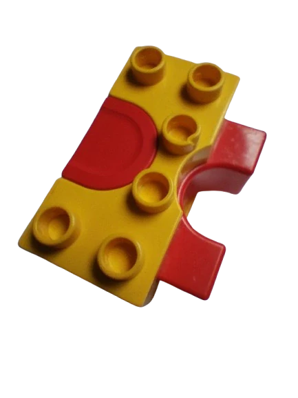 LEGO® DUPLO® VYSTŘELOVACÍ ODPALOVACÍ KOSTKA - POŠKOZENÝ NOP - VIZ FOTO