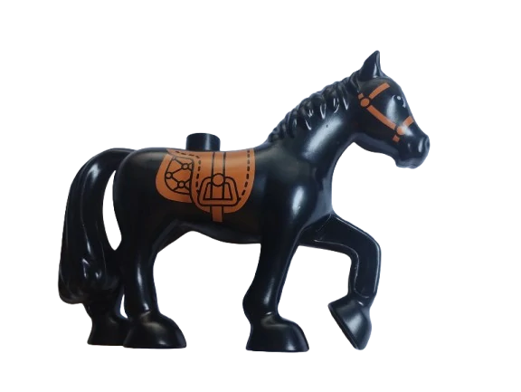 LEGO® DUPLO® KŮŇ KONÍK S POTISKEM SEDLA