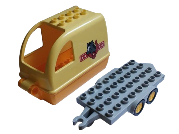 LEGO® DUPLO® AUTO PŘÍVĚS PRO KONĚ