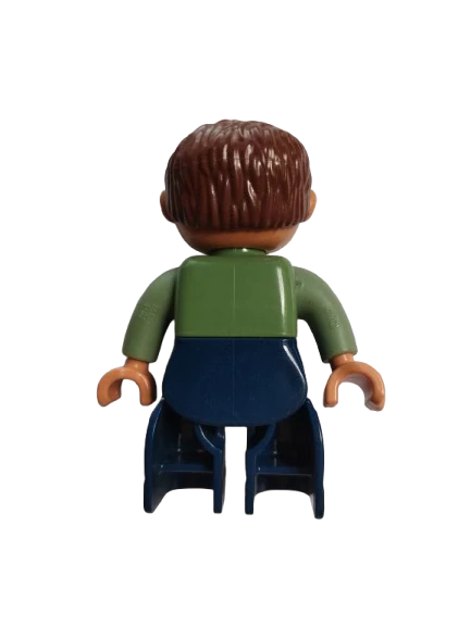 LEGO® DUPLO® FIGURKA MUŽ TATÍNEK - HLAVA VRŽE