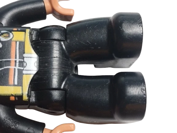 LEGO® DUPLO® FIGURKA MUŽ HASIČ - ZAŽLOUTLÝ + VIZ POPIS