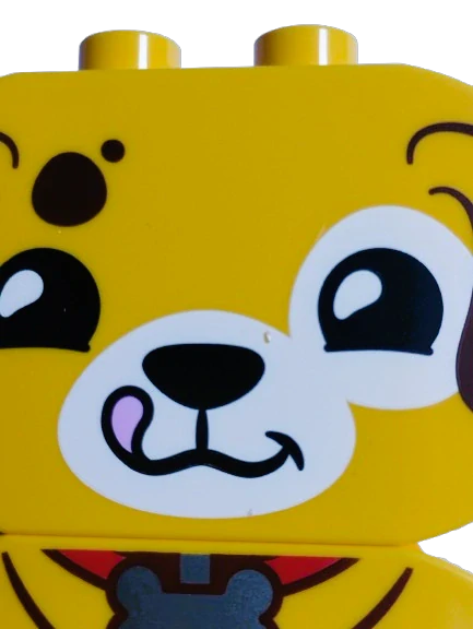 LEGO® DUPLO® KOSTKY POTISK PES PEJSEK - VIZ POPIS