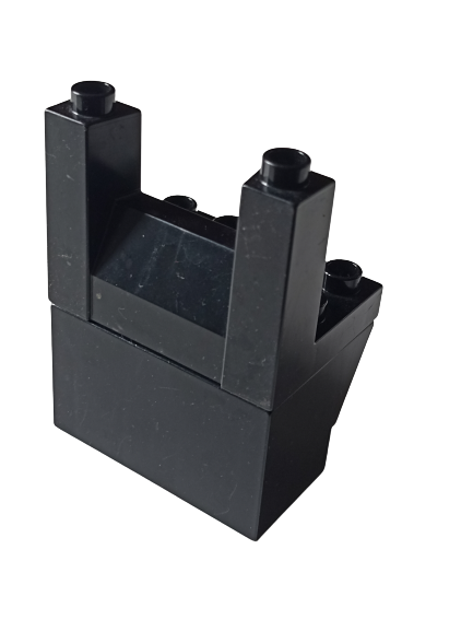 LEGO® DUPLO® HRADBA OCHOZ CIMBUŘÍ ČERNÉ