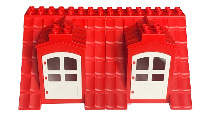 LEGO® DUPLO® STŘECHA DOMU PŮDA - 2 BOČNICE
