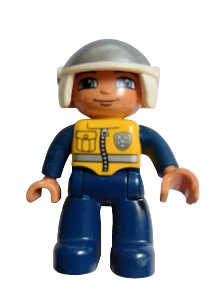LEGO® DUPLO® FIGURKA MUŽ POLICISTA POLICIE - VADA
