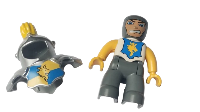 LEGO® DUPLO® FIGURKA MUŽ RYTÍŘ + BRNĚNÍ
