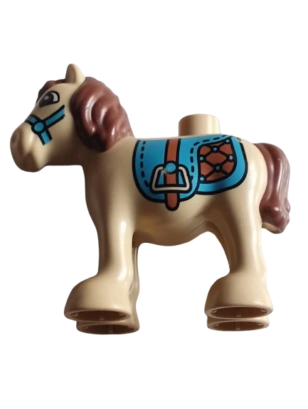 LEGO® DUPLO® KŮŇ HŘÍBĚ KONÍK PONÍK - VIZ POPIS