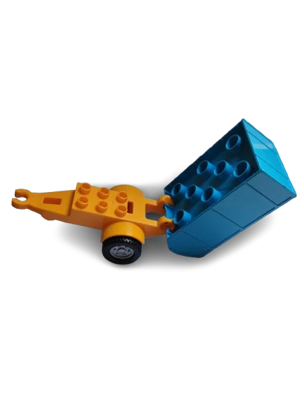 LEGO® DUPLO® VÝKLOPNÝ VALNÍK PŘÍVĚSNÝ VOZÍK VLEČKA