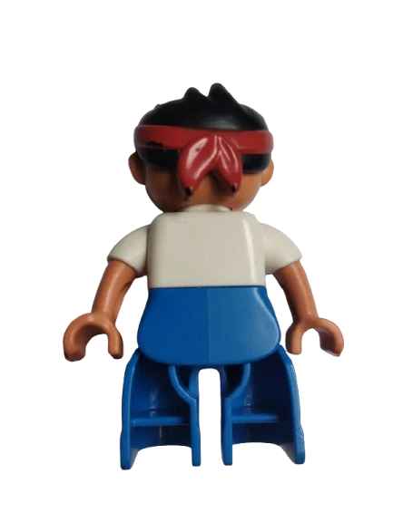 LEGO® DUPLO® FIGURKA MUŽ PIRÁT JAKE - ŠÁTEK VIZ POPIS
