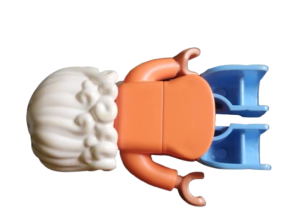 LEGO® DUPLO® FIGURKA ŽENA MAMINKA - ZAŽLOUTLÉ VLASY