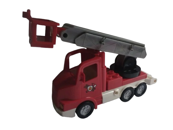 LEGO® DUPLO® AUTO HASIČI HASIČSKÉ AUTO - PLOŠINA - KOŠ VIZ POPIS