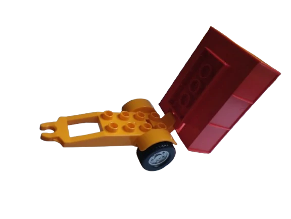 LEGO® DUPLO® VÝKLOPNÝ VALNÍK PŘÍVĚSNÝ VOZÍK VLEČKA I. - VIZ POPIS