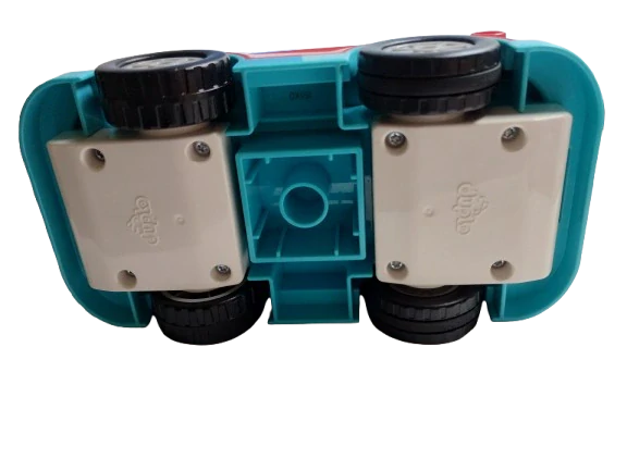 LEGO® DUPLO® ČERVENÉ ZÁVODNÍ SPORTOVNÍ AUTO NA SETRVAČNÍK - PUSH&GO