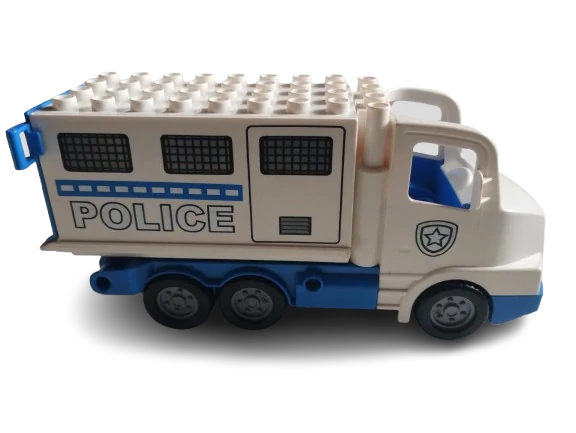 LEGO® DUPLO® POLICEJNÍ DODÁVKA - POLICIE - VIZ POPIS