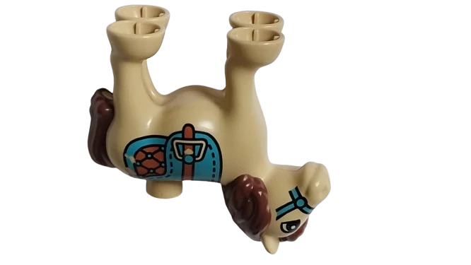 LEGO® DUPLO® KŮŇ HŘÍBĚ KONÍK PONÍK - ODŘENÉ BOKY