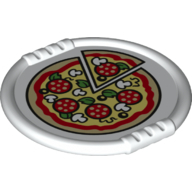 LEGO® DUPLO® TALÍŘ POTISK PIZZA