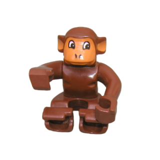 LEGO® DUPLO® OPICE OPIČKA HNĚDÁ