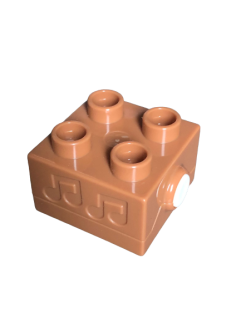 LEGO® DUPLO® ZVUKOVÁ KOSTKA 2X2 NOPY ZE SETU 10974 A 10975