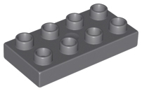 LEGO® DUPLO® KOSTKA TRAVERZKA NÍZKÁ 2X4