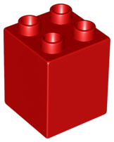 LEGO® DUPLO® KOSTKA 2X2 NOPY VYSOKÁ