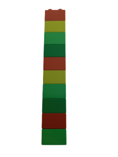 LEGO® DUPLO® SADA KOSTEK 2X2 NOPY