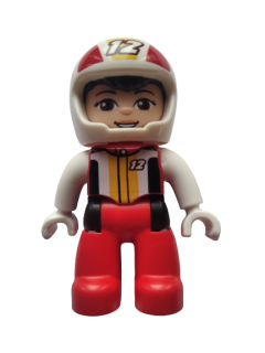 LEGO® DUPLO® FIGURKA ŽENA ZÁVODNICE