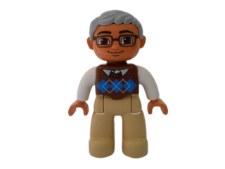 LEGO® DUPLO® FIGURKA DĚDA DĚDEČEK