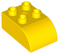 LEGO® DUPLO® KOSTKA 2X3 TLAPKA
