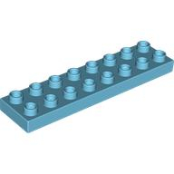 LEGO® DUPLO® KOSTKA TRAVERZKA 2X8 NÍZKÁ
