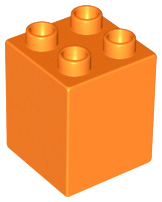 LEGO® DUPLO® KOSTKA 2X2 NOPY VYSOKÁ