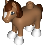 LEGO® DUPLO® KŮŇ KONÍK HŘÍBĚ PONÍK