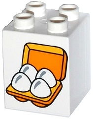 LEGO® DUPLO® KOSTKA S POTISKEM VEJCE