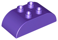 LEGO® DUPLO® KOSTKA 2X4 OBLÁ