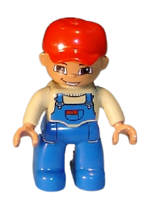 LEGO® DUPLO® FIGURKA MUŽ TATÍNEK, TÁTA FARMÁŘ
