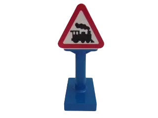 LEGO® DUPLO®  DOPRAVNÍ ZNAČKA POZOR VLAK