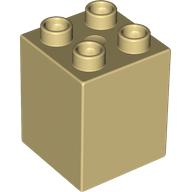 LEGO® DUPLO® KOSTKA 2X2 NOPY VYSOKÁ