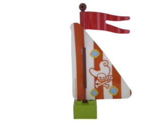 LEGO® DUPLO® PIRÁT VLAJKA PRAPOR PLACHTA