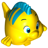 LEGO® DUPLO® RYBA RYBKA ŠUPINKA FLOUNDER