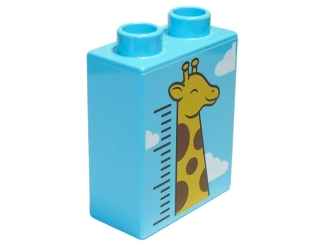 LEGO® DUPLO® KOSTKA POTISK METR