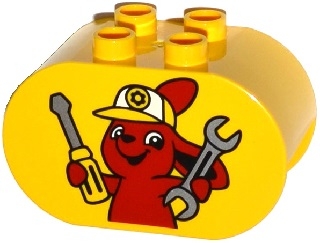 LEGO® DUPLO® KOSTKA POTISK SERVIS