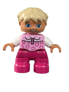 LEGO® DUPLO® FIGURKA DÍTĚ HOLČIČKA HOLKA - VIZ POPIS