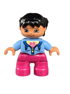 LEGO® DUPLO® FIGURKA DÍTĚ HOLČIČKA HOLKA