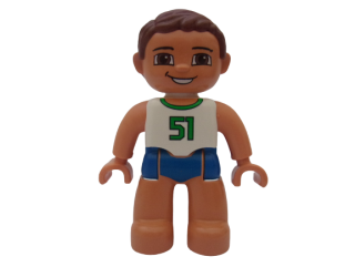LEGO® DUPLO® FIGURKA MUŽ TATÍNEK TÁTA